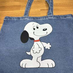 Peanuts Tote Bag 100% Cotton  