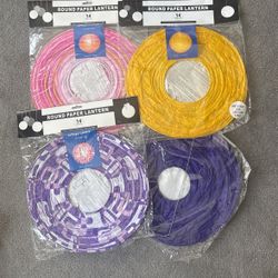 14” Paper Lanterns 
