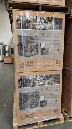 Mossy Oak 7 Cu Ft Freezer Camouflage Deep Freeze Food Meat Storage