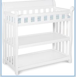 Delta Children Changing Table With Shelves For Storage