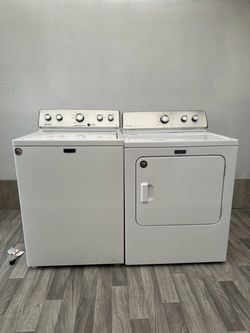 Maytag washer and dryer laundry