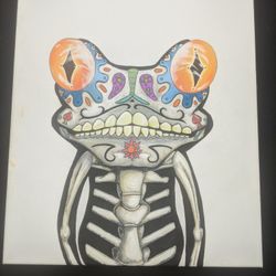 Original Frog Painting