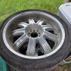 20' Onyx Chrome rims ! 