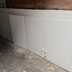 10 Foot Upper Garage Cabinet 4-Sale