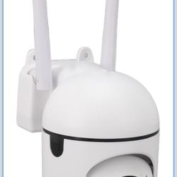 Outdoor Security Cameras, Home Security Camera with Night Vision, Intelligent Motion Detection, 2 Way Audio, Supports SD Card and Cloud Storage (US Pl