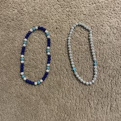 Elastic Drip Beads necklace Read Description