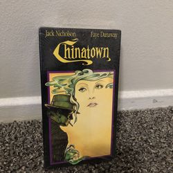 CHINATOWN (SEALED) (1974) VHS TAPE