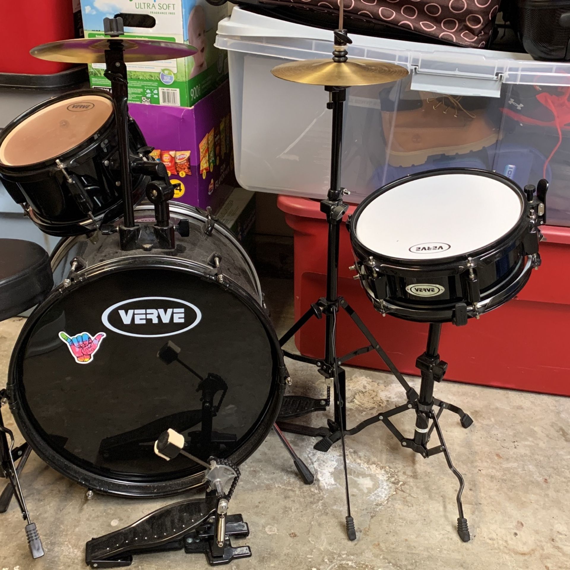 Kids Drum Set Ages 3-7 Years Old