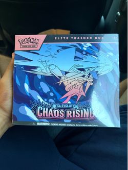 X2 POKEMON CHAOS RISING ELITE TRAINER BOX