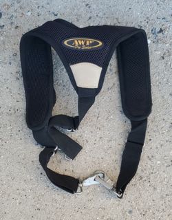 AWP Pro Series Heavy Duty Padded Tool Belt Suspenders – Work Harness