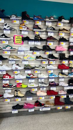 All shoes buy one get one 50% off