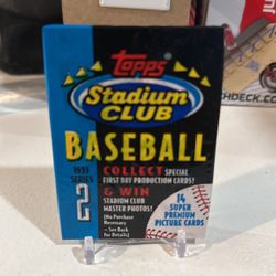 Topps stadium baseball cards, 1993