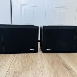 Bose 301 Series IV Bookshelf Direct Reflecting Speakers Black