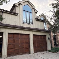 8x7 Wood Garage Doors