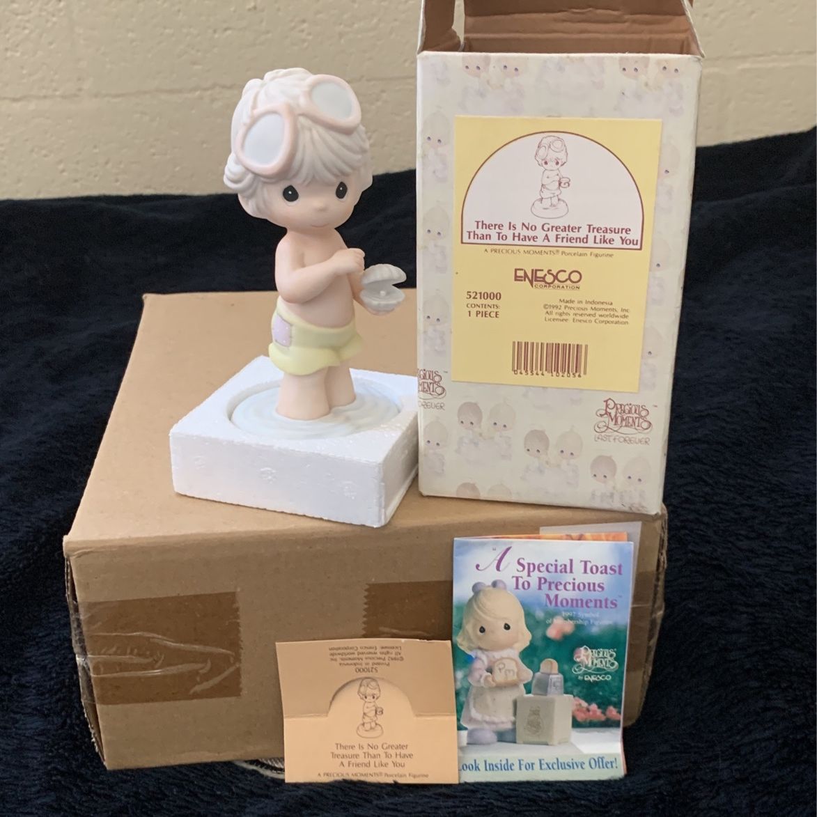 Precious Moments PearlDiverFigurine 5’