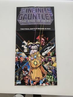1991 The Infinity Gauntlet The End Is Here 