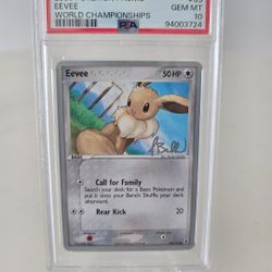 2006 PSA 10 Eevee World Championship