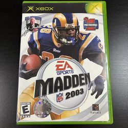 Madden 2003 for Original Xbox (2002)