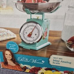 The Pioneer Woman Stainless Steel Mini Analog Scale  Sweet Rose