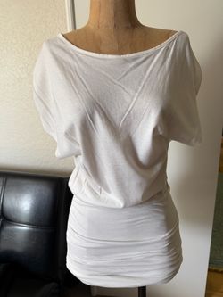 Victoria’s Secret white knit mini dress XS