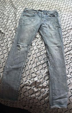 Purple jeans size 32 waste