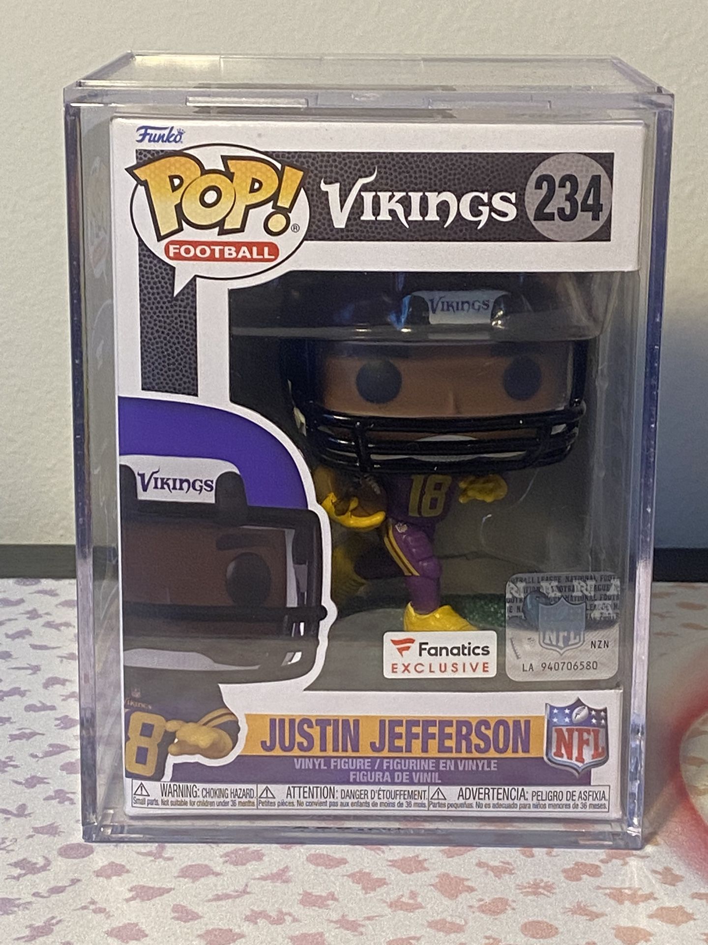 Funko Pop Fanatic Exclusives! Justin Jefferson/Justin Fields/Ceedee Lamb