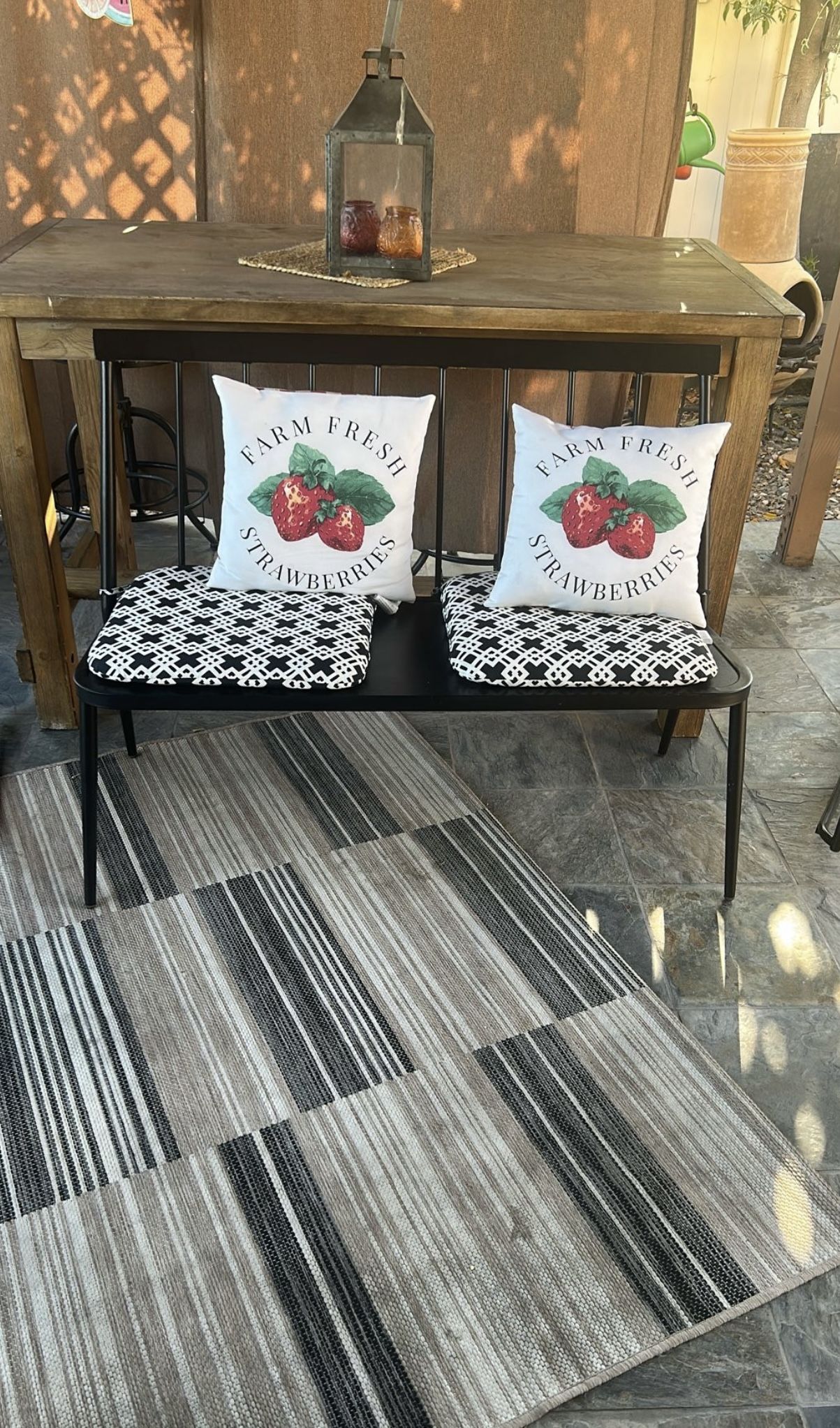 Windsor Stacking Patio Bench
