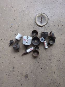 Lot 15 Various Size Drill Bits