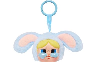 Pop Mart CRYBABY x Powerpuff Girls Series Bunny Blossom Vinyl Face Plush