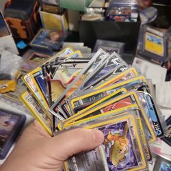 Mystery God packs...Pokemon Ultra Rare cards 10 Vs or better!!! 
