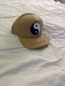 Tan Yin Yang Trucker Hat