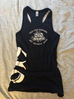 Vintage Black Tank Top 