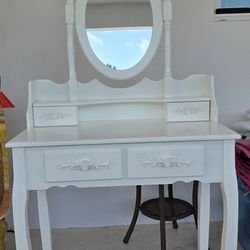 White Vanity 30"