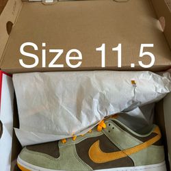 Nike Dunk Low Dusty Olive Size 11.5