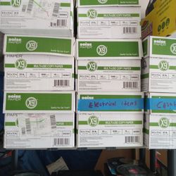 8 Empty Copy Paper Boxes 8.5 Inx11in 