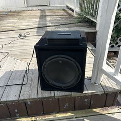 12” JL Audio Subwoofer And 2000 Watt Orion Amp Mono 1 Channel 