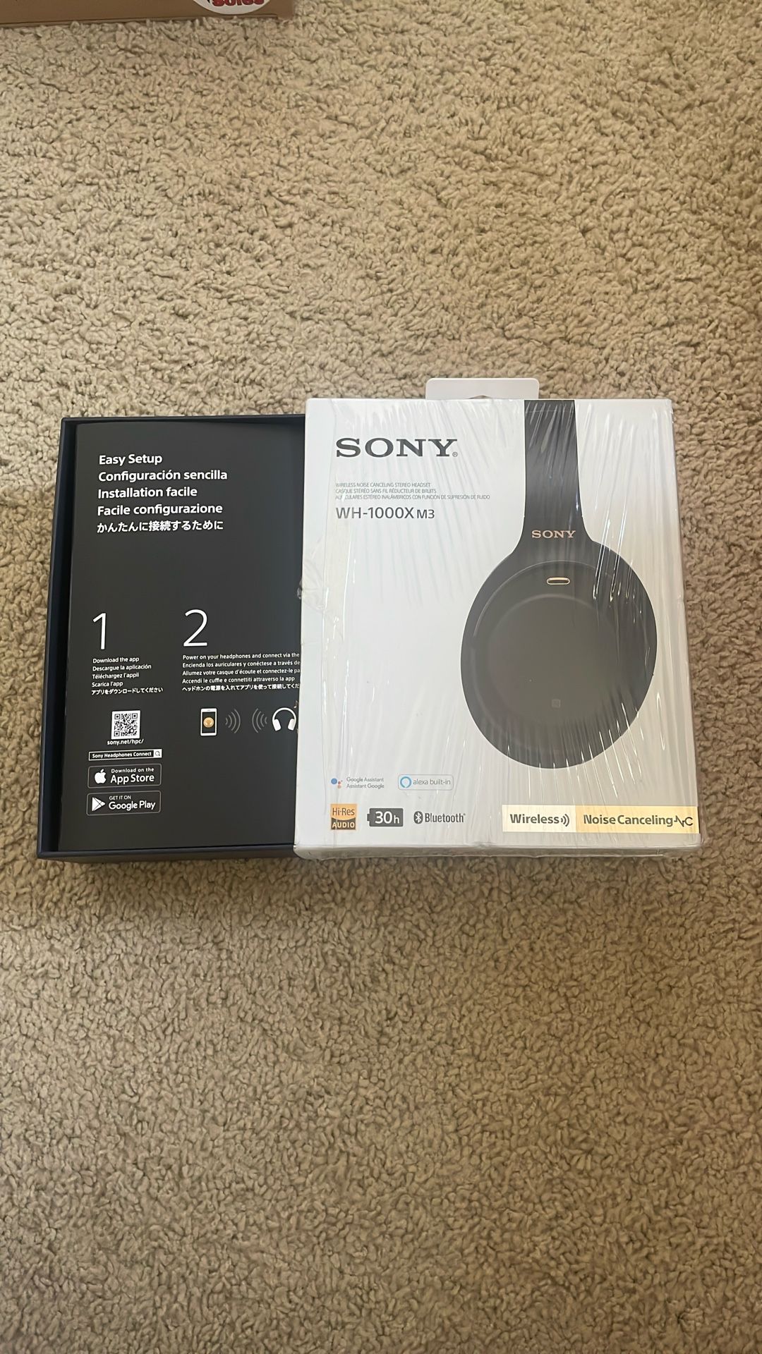 Sony WH-1000X M3 Headphones