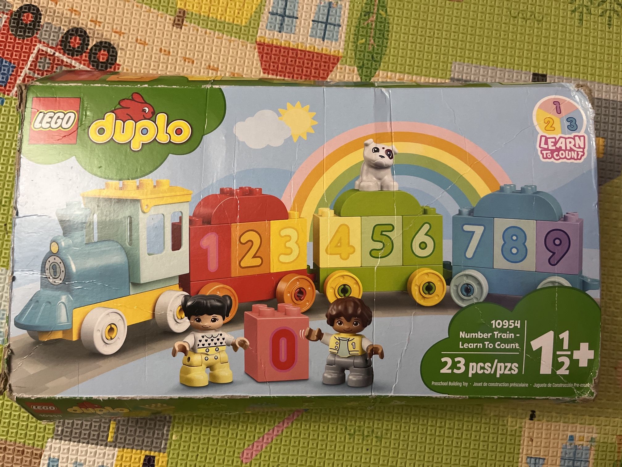 Lego Duplo Number Train