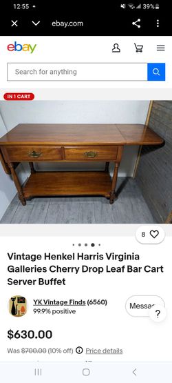 Vintage serving buffet