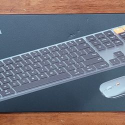 ProtoArc Backlit Bluetooth Keyboard And Mouse For Mac