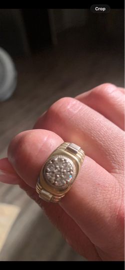 14k gold Rolex ring for men, 10.5 grams gold