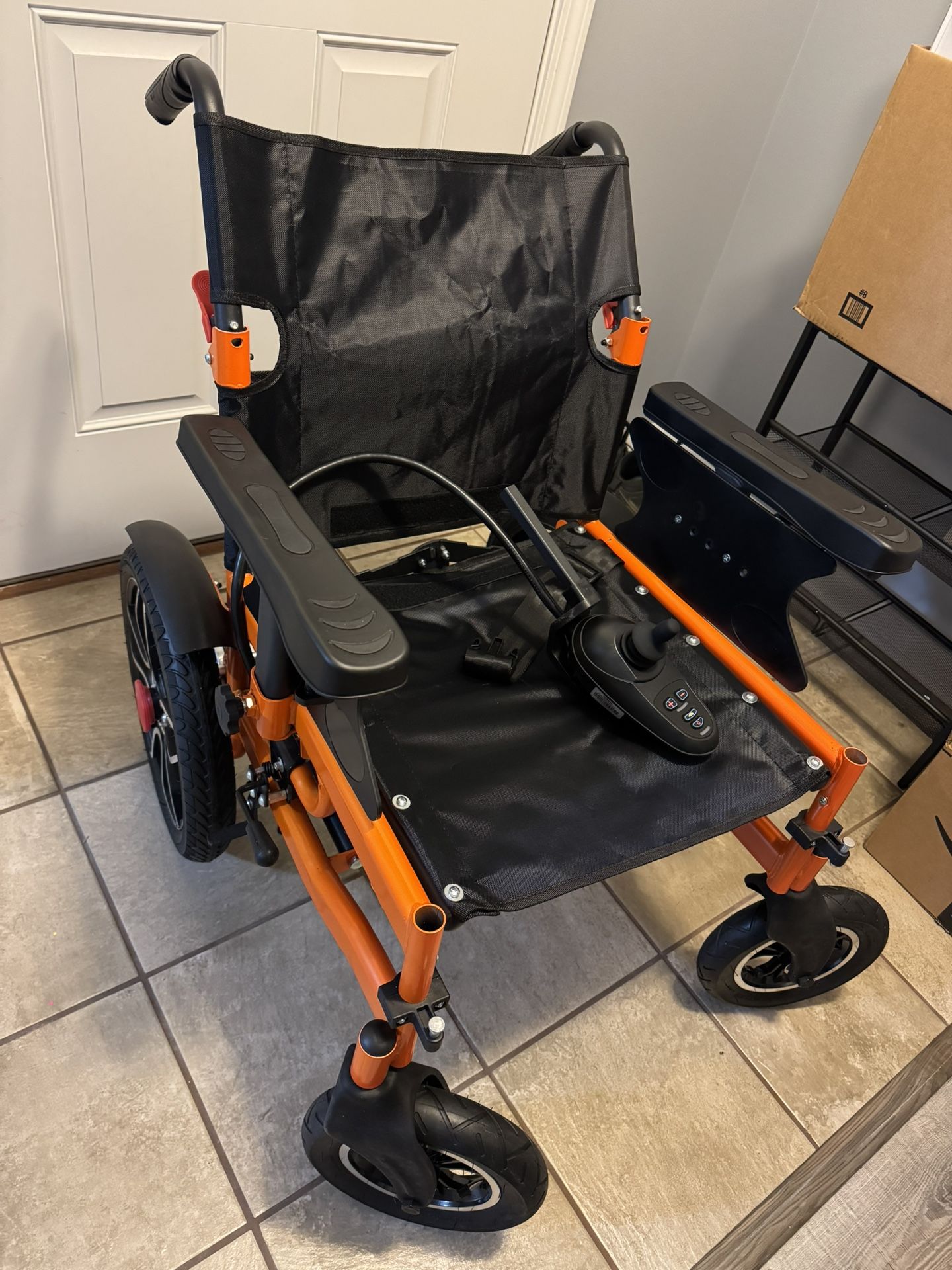 Wheelchair With Battery