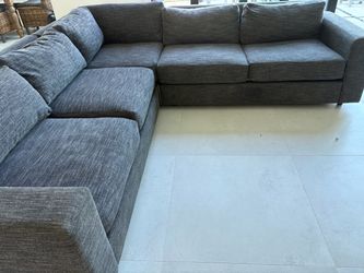 West Elm sectional
