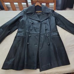 Quality Leather Coat: Women's  XS