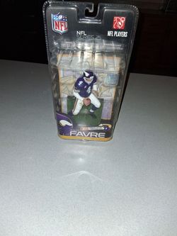 2010 MINNESOTA VIKINGS BRETT FARVE MCFARLANE NFL SERIES 25 FIGURE NEW FACTORY SEALED