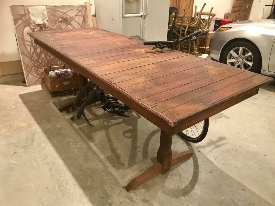 Antique Mercantile Table