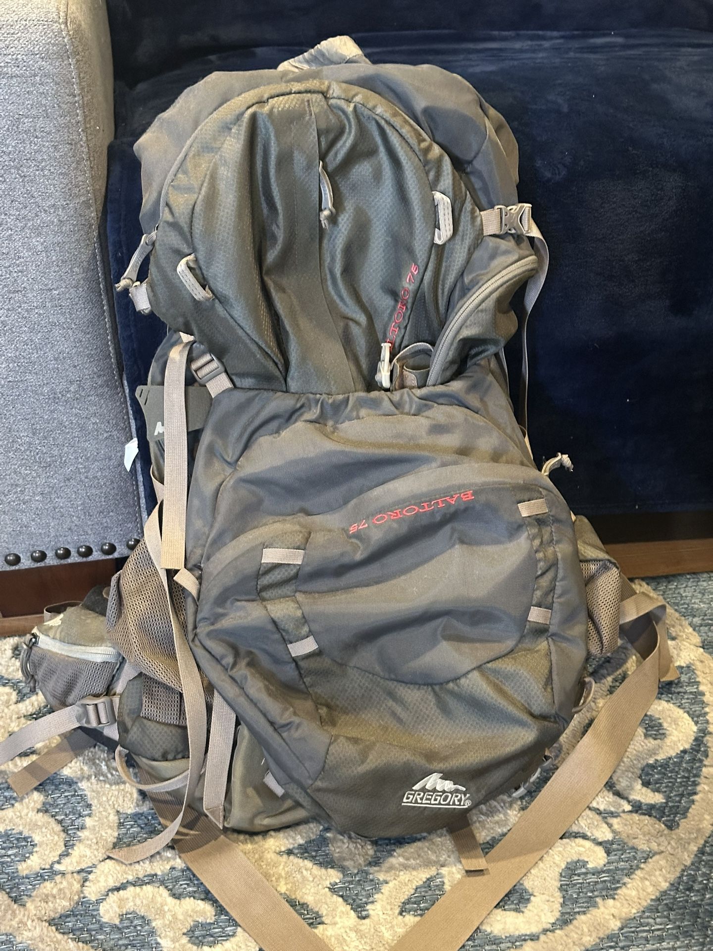 Gregory Baltoro 75 Liter Hiking Backpack Grey REI