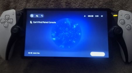 Playstation Portal w/installed screen protector