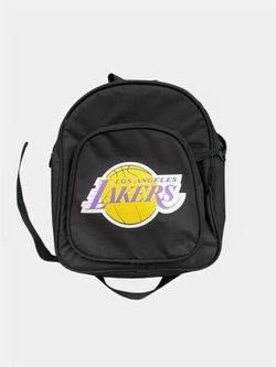 Los Angeles Lakers basketball black mini back pack NBA