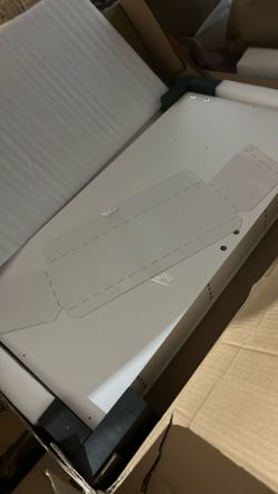 Standing while desk top